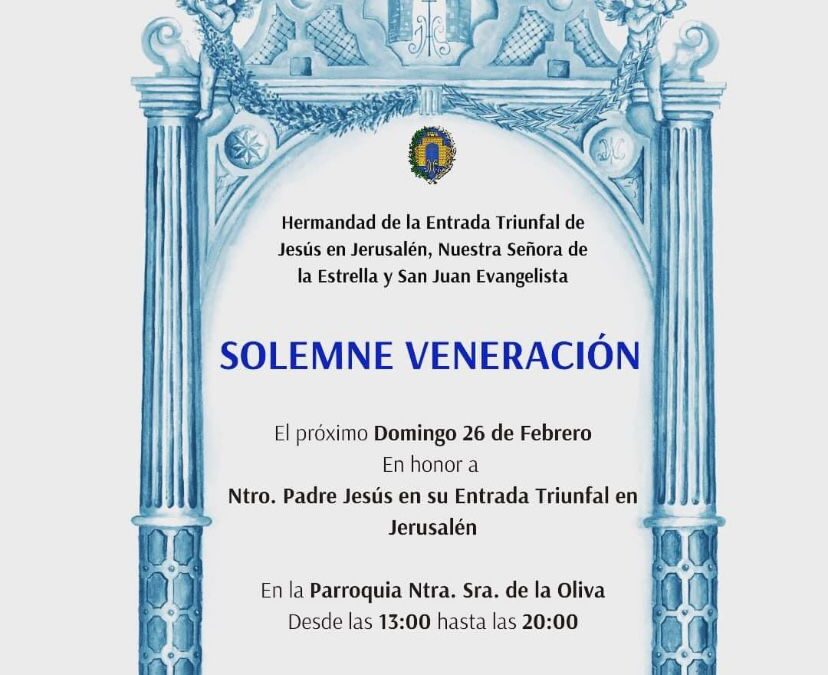 SOLEMNE VENERACIÓN